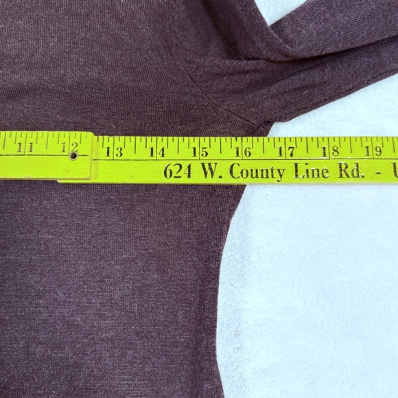 INC International Concepts Women Brown Shawl Collar Buckle Sweater Dress Small - Picture 7 of 7